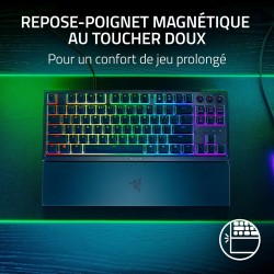 Razer Ornata V3 TKL – Clavier Gamer Compact RGB
