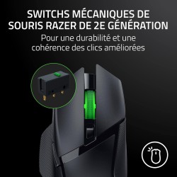 Razer Basilisk V3 X – Sans Fil & Polyvalente
