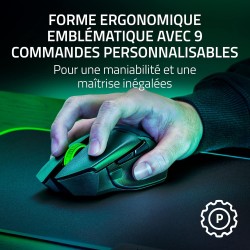 Razer Basilisk V3 X – Sans Fil & Polyvalente