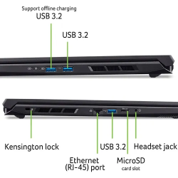 Ordinateur Portable Acer Nitro V 17 AI ANV17-41-R70J (17,3") • Ryzen 7 260 • RTX 5060 • 16 Go RAM • SSD 1 To • Windows 11