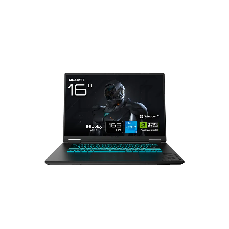 Ordinateur Portable Gigabyte Gaming A16 CTHI3FR894SH (16") • Intel Core i7-13620H • RTX 5050 • 16 Go RAM • SSD 1 To • Windows 11