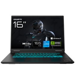 Gigabyte Gaming A16 CTHH3FR893SH (16") • Intel Core i5-13420H • RTX 5050 • 16 Go RAM • SSD 512 Go • Windows 11