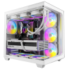 Glacier – Intel i5-14400F + RTX 5060TI WHITE – AymTek